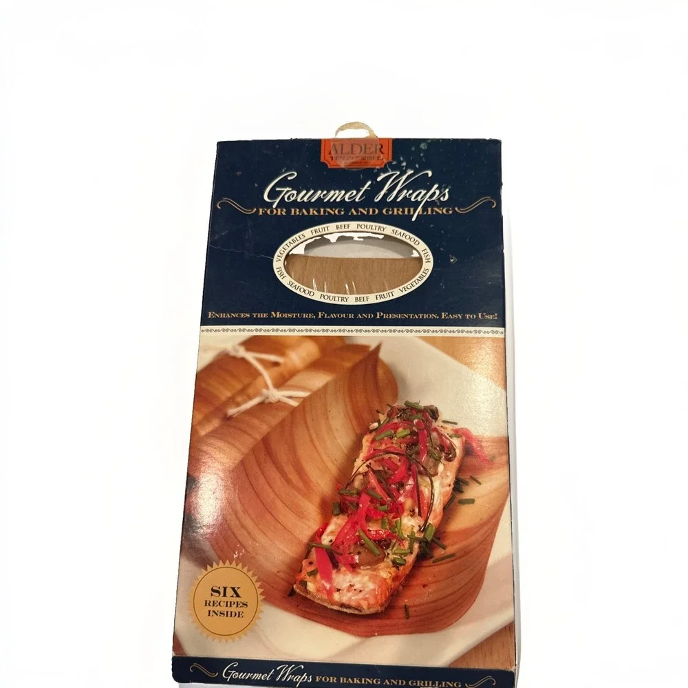 Alder Gourmet Wraps For baking and Grilling